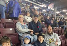 Une sortie au hockey