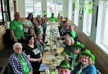 Vive le vert et blanc!