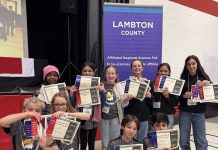 Des élèves de Sarnia brillent à la Foire scientifique